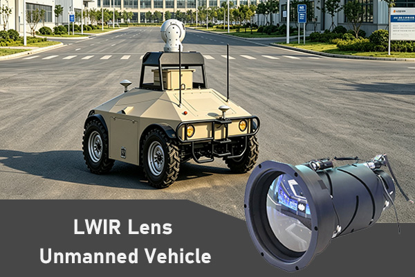 Беспилотный автомобиль с объективом LWIR